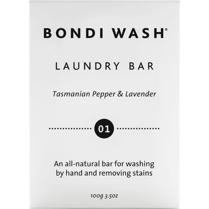 Bondi Wash Laundry Bar Tasmanian Pepper & Lavender 100 g Bondi Wash Laundry Bar Tasmanian Pepper & Lavender 100 g