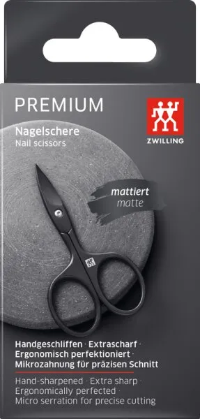 ZWILLING Beauty Nagelschere matt schwarz 1 Stk. ZWILLING Beauty Nagelschere matt schwarz 1 Stk.