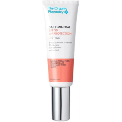 The Organic Pharmacy Daily Mineral SPF 30 UV Protection 50 ml The Organic Pharmacy Daily Mineral SPF 30 UV Protection 50 ml