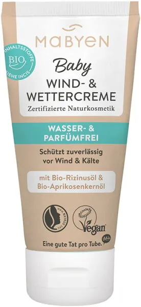 Mabyen Baby Wind- & Wettercreme 50 ml Mabyen Baby Wind- & Wettercreme 50 ml