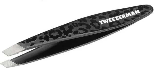 Tweezerman Slant Tweezer Mini Black Leopard 1 Stk. Tweezerman Slant Tweezer Mini Black Leopard 1 Stk.