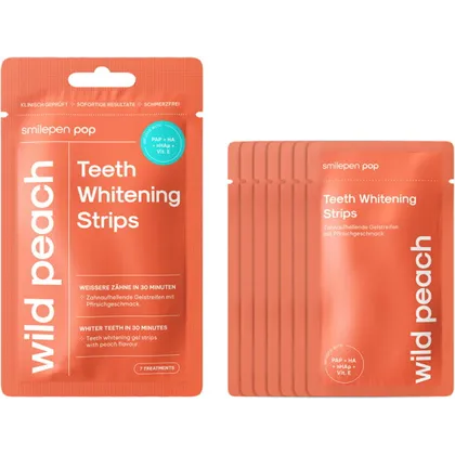 Smilepen Pop Teeth Whitening Strips Wild Peach Smilepen Pop Teeth Whitening Strips Wild Peach