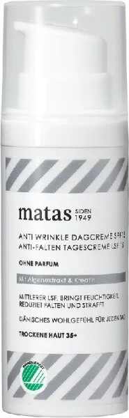 Matas Beauty Striber Anti-Falten Tagescreme lsf 15 50 ml Matas Beauty Striber Anti-Falten Tagescreme lsf 15 50 ml
