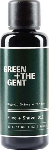 Green + The Gent Face + Shave Oil 50 ml Green + The Gent Face + Shave Oil 50 ml