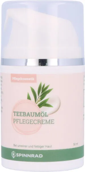 Spinnrad Teebaumöl Pflegecreme 50 ml Spinnrad Teebaumöl Pflegecreme 50 ml