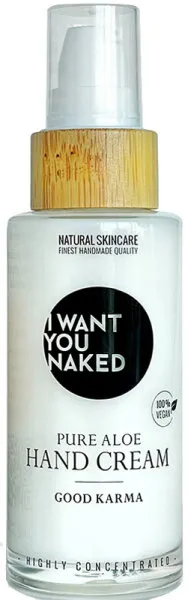 I Want You Naked – Pure Aloe Hand Cream Good Karma 50 ml I Want You Naked – Pure Aloe Hand Cream Good Karma 50 ml