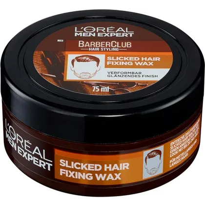 L’Oréal Men Expert Barber Club Slicked Hair Fixing Wax 75 ml L’Oréal Men Expert Barber Club Slicked Hair Fixing Wax 75 ml