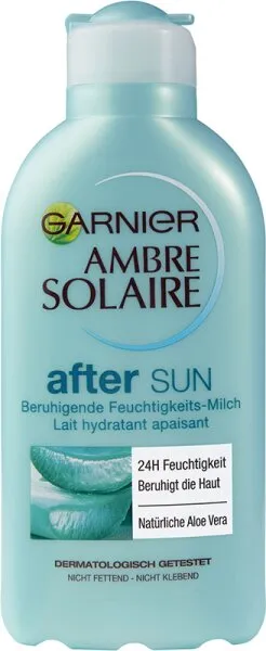 Garnier Ambre Solaire After Sun 24h Feuchtigkeits-Milch After Sun Milch 200ml Garnier Ambre Solaire After Sun 24h Feuchtigkeits-Milch After Sun Milch 200ml