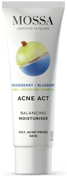 MOSSA ACNE ACT Balancing Moisturiser 50ml MOSSA ACNE ACT Balancing Moisturiser 50ml