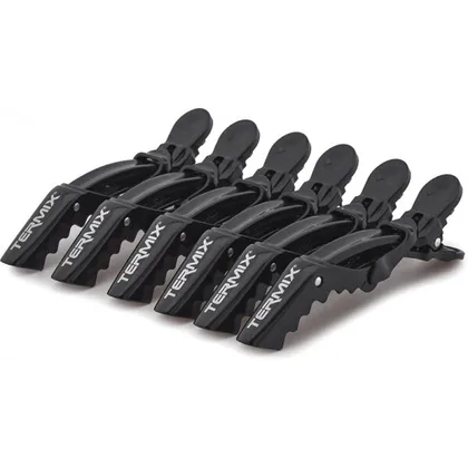 Termix Flexiclips gummiert, 6 Stk. Termix Flexiclips gummiert, 6 Stk.