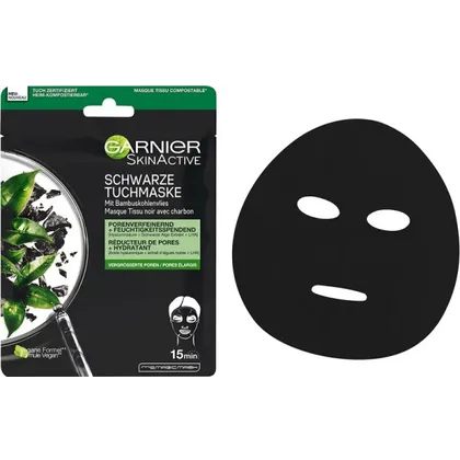 Garnier Hydra Bomb Tuchmaske schwarze Alge Tuchmaske 28g Garnier Hydra Bomb Tuchmaske schwarze Alge Tuchmaske 28g