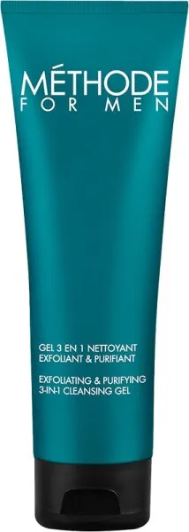 Jeanne Piaubert Methode for Men Methode for Men Gel 3 en 1 Nettoyant Exfoliant & Purifiant 125 ml Jeanne Piaubert Methode for Men Methode for Men Gel 3 en 1 Nettoyant Exfoliant & Purifiant 125 ml