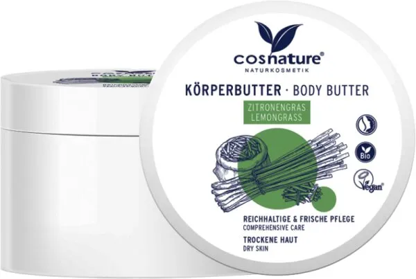 Cosnature Körperbutter Zitronengras 200 ml Cosnature Körperbutter Zitronengras 200 ml