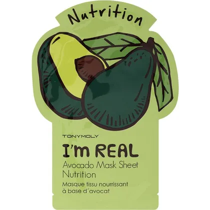 TonyMoly I’m Real Avocado Sheet Mask 1 Stk. TonyMoly I’m Real Avocado Sheet Mask 1 Stk.
