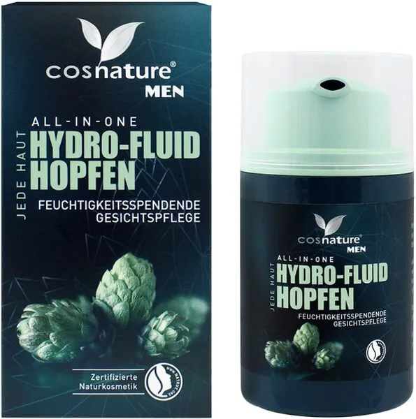 Cosnature Men All-in-One Fluid Hopfen 50 ml Cosnature Men All-in-One Fluid Hopfen 50 ml