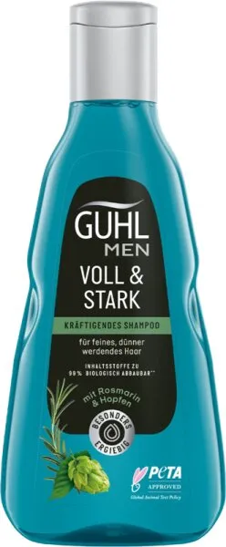 Guhl Men Voll & Stark Shampoo 250 ml Guhl Men Voll & Stark Shampoo 250 ml