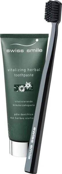 Swiss Smile Herbal Bliss Zahnpasta & Zahnbürste Swiss Smile Herbal Bliss Zahnpasta & Zahnbürste