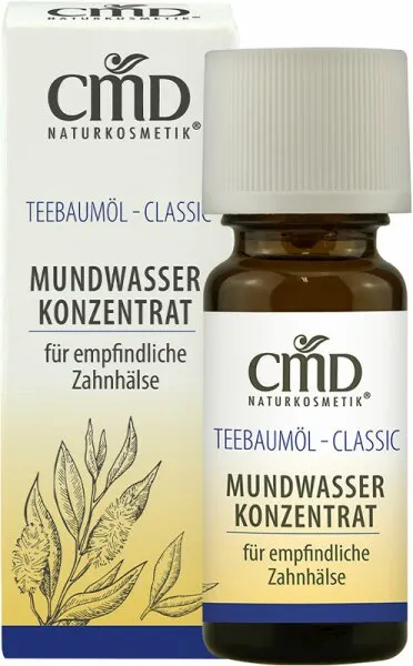 CMD Naturkosmetik Teebaumöl Mundwasser 10 ml CMD Naturkosmetik Teebaumöl Mundwasser 10 ml