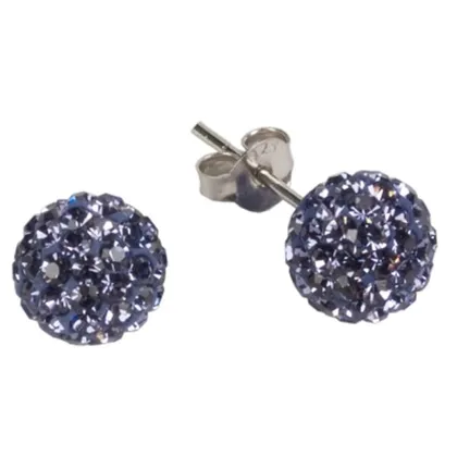 Impala Ohrstecker Kugel 8 mm violet Impala Ohrstecker Kugel 8 mm violet