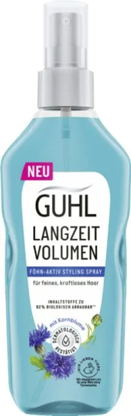 Guhl Langzeit Volumen Föhn Aktiv Styling Spray 150 ml Guhl Langzeit Volumen Föhn Aktiv Styling Spray 150 ml