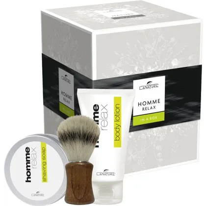 LaNature Geschenkbox Homme Relax Vegan Shaving Box LaNature Geschenkbox Homme Relax Vegan Shaving Box