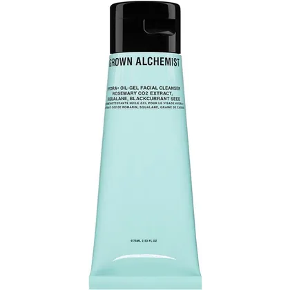 Grown Alchemist Hydra+ Oil Gel Facial Cleanser Rosemary CO2 Extract Squalane Black Current Seed 75 ml Grown Alchemist Hydra+ Oil Gel Facial Cleanser Rosemary CO2 Extract Squalane Black Current Seed 75 ml