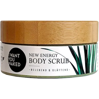 I Want You Naked New Energy Scrub Körperpeeling Zitronengras & Aloe Vera 200 ml I Want You Naked New Energy Scrub Körperpeeling Zitronengras & Aloe Vera 200 ml