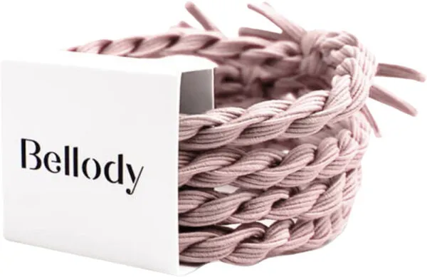 Bellody® Original Haargummis (4 Stück – Mellow Rose) Bellody® Original Haargummis (4 Stück – Mellow Rose)