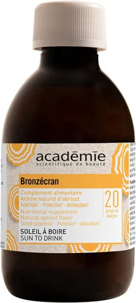 Académie Bronzécran Soleil À Boire – Complément Alimentaire 200 ml Académie Bronzécran Soleil À Boire – Complément Alimentaire 200 ml