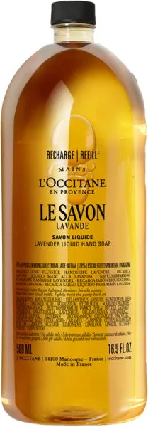 L’OCCITANE Lavendel Flüssigseife Nachfüllpackung 500 ml L’OCCITANE Lavendel Flüssigseife Nachfüllpackung 500 ml