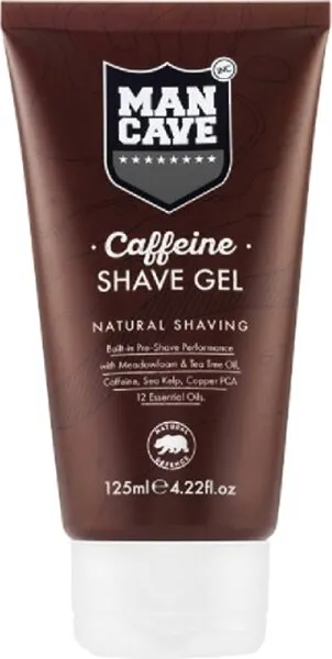 Man Cave Caffeine Shave Gel 125 ml Man Cave Caffeine Shave Gel 125 ml