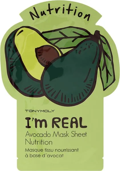 TonyMoly I’m Real Avocado Sheet Mask 1 Stk. TonyMoly I’m Real Avocado Sheet Mask 1 Stk.