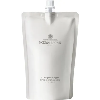 Molton Brown Re-Charge Black Pepper Bath & Shower Gel Refill 400 ml Molton Brown Re-Charge Black Pepper Bath & Shower Gel Refill 400 ml