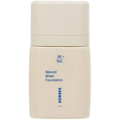 KORRES Natural Sheer Foundation 30 ml Tan 03 KORRES Natural Sheer Foundation 30 ml Tan 03