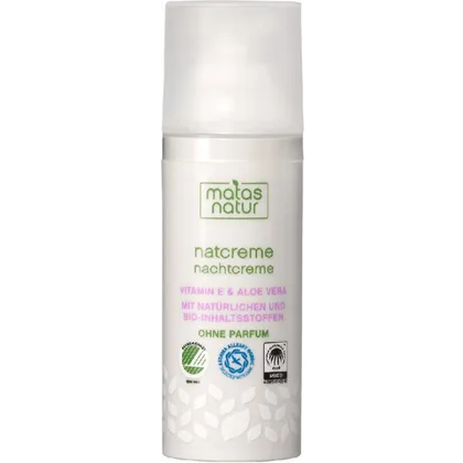 Matas Beauty Natur Nachtcreme 50 ml Matas Beauty Natur Nachtcreme 50 ml