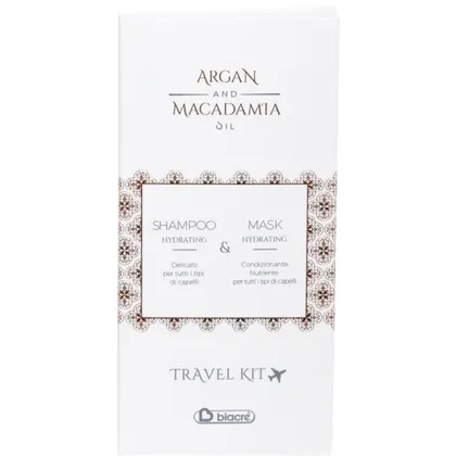 Biacrè Argan & Macadamia Kit Shampoo 100 ml & Maske 100 ml Biacrè Argan & Macadamia Kit Shampoo 100 ml & Maske 100 ml