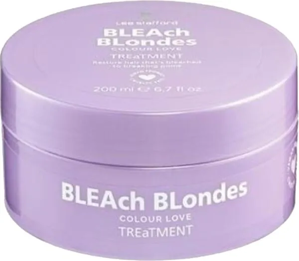 Lee Stafford Bleach Blonde Colour Love Colour Treatment Haarmaske 200ml Lee Stafford Bleach Blonde Colour Love Colour Treatment Haarmaske 200ml