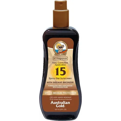 Australian Gold Spray Gel Bronzer SPF15 237 ml Australian Gold Spray Gel Bronzer SPF15 237 ml