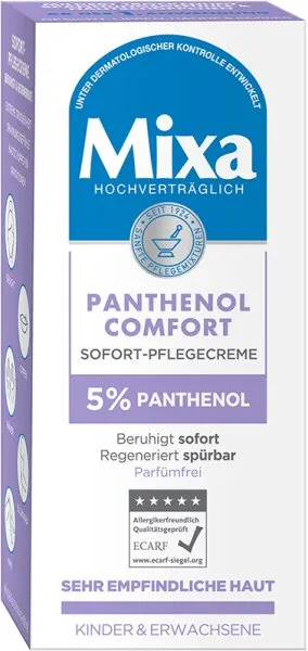 Mixa Panthenol Comfort Sofort-Pflegecreme Körpercreme 50ml Mixa Panthenol Comfort Sofort-Pflegecreme Körpercreme 50ml