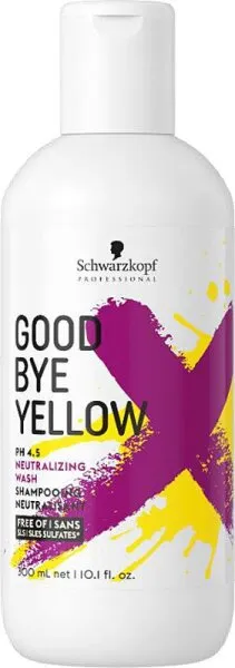 Schwarzkopf Goodbye Yellow Neutralisierendes Shampoo 300 ml Schwarzkopf Goodbye Yellow Neutralisierendes Shampoo 300 ml