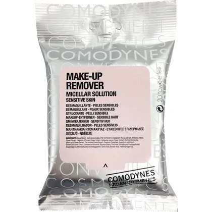Comodynes Make Up Remover Micellar Sensitive Skin Reinigungstücher 20 Stk. Comodynes Make Up Remover Micellar Sensitive Skin Reinigungstücher 20 Stk.