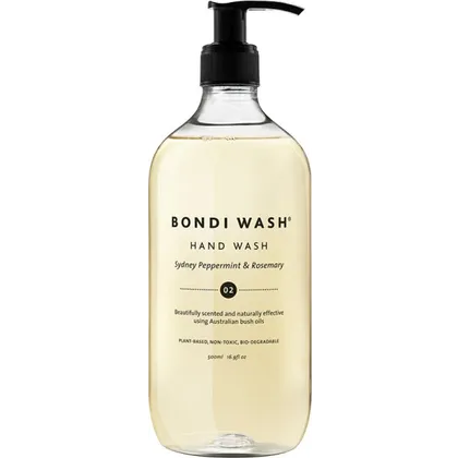 Bondi Wash Hand Wash Sydney Peppermint & Rosemary 500 ml Bondi Wash Hand Wash Sydney Peppermint & Rosemary 500 ml