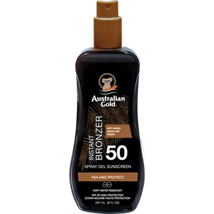 Australian Gold Spray Gel Bronzer SPF50 237 ml Australian Gold Spray Gel Bronzer SPF50 237 ml