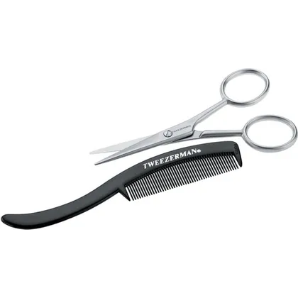 Tweezerman G.E.A.R. Bartschere und Kamm 1 Stk. Tweezerman G.E.A.R. Bartschere und Kamm 1 Stk.