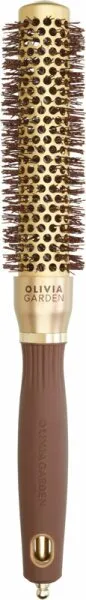 Olivia Garden Expert Blowout Speed Wavy Bristles Gold & Brown 25/40 mm Olivia Garden Expert Blowout Speed Wavy Bristles Gold & Brown 25/40 mm
