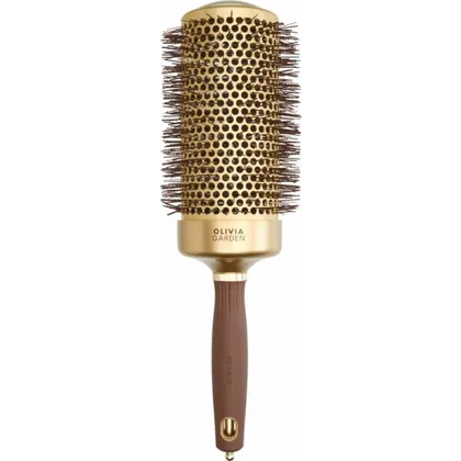 Olivia Garden Expert Blowout Speed Wavy Bristles Gold & Brown 65/80 mm Olivia Garden Expert Blowout Speed Wavy Bristles Gold & Brown 65/80 mm
