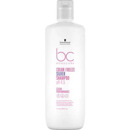 Schwarzkopf Professional BC Bonacure pH 4.5 Color Freeze Silver Shampoo 1000 ml Schwarzkopf Professional BC Bonacure pH 4.5 Color Freeze Silver Shampoo 1000 ml