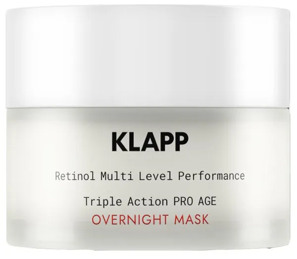 KLAPP Resist Aging Retinol Triple Action Pro Age Overnight Mask 50 ml KLAPP Resist Aging Retinol Triple Action Pro Age Overnight Mask 50 ml