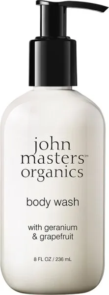 John Masters Organics Body Wash With Geranie & Grapefruit 236 ml John Masters Organics Body Wash With Geranie & Grapefruit 236 ml