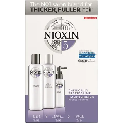 Nioxin System 5 3-Stufen-System 150+150+50 ml Nioxin System 5 3-Stufen-System 150+150+50 ml